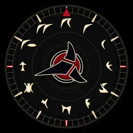 Klingon Star Trek Analog Watch Face