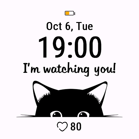 Peekaboo Cat · G
