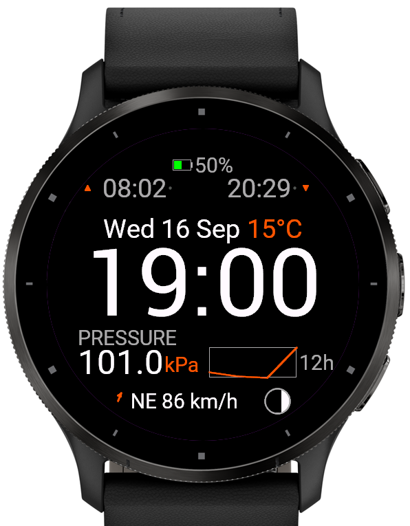 Hunt Fish Baro - The Ultimate Outdoor Watchface