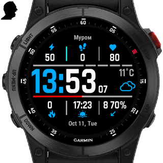 Garmin fenix 5 plus watch faces best sale