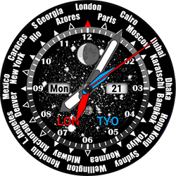 Dual Worldtimer - Swiss made since 1961