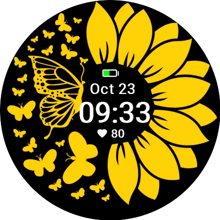 Sunflower Butterflies