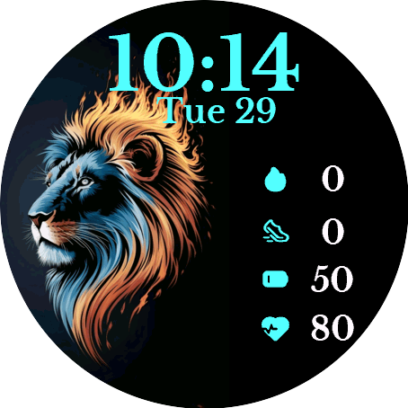 Fiery Lion