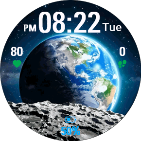 Earthscape Moon