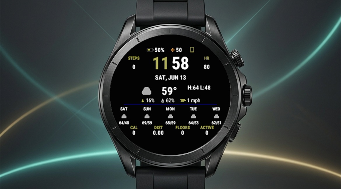 Nimbus Digital Weather Face