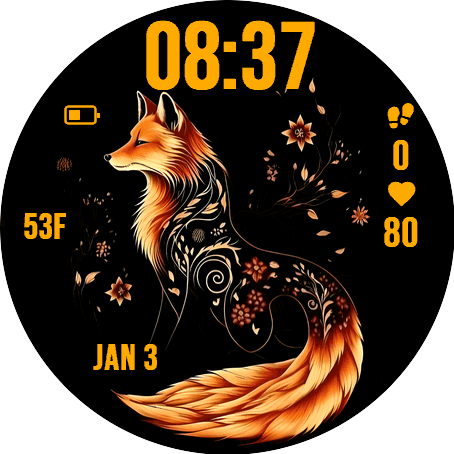 Floral Fox