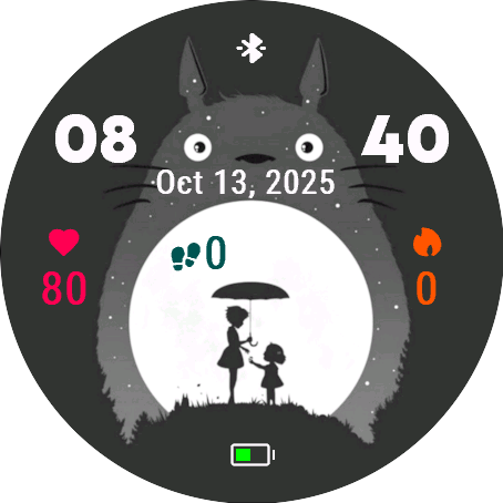 Silhouette Totoro