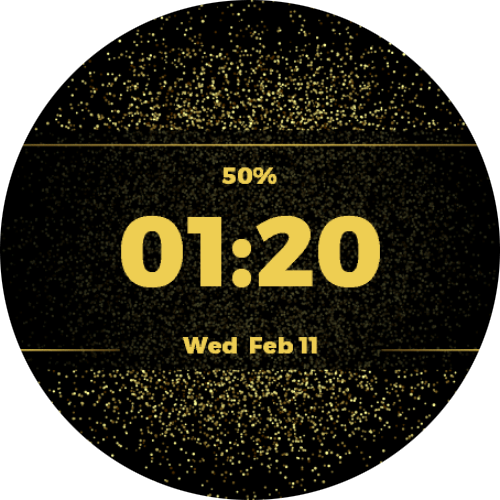 Golden Glitter