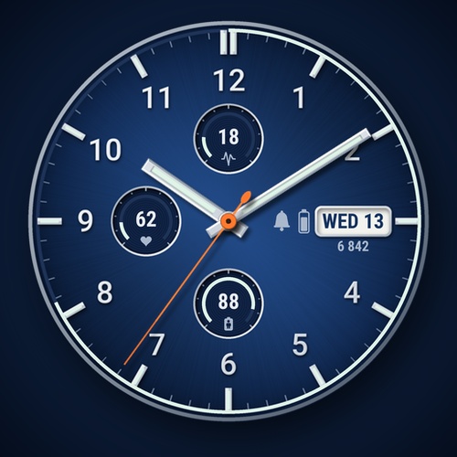 Navy Classic - Analog Dress Watch