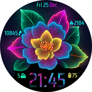 Neon Flower 2