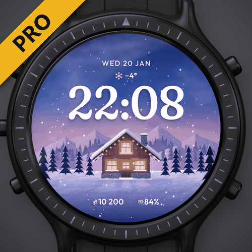 Astra Snowfall Pro – Geanimeerde hut in de winter