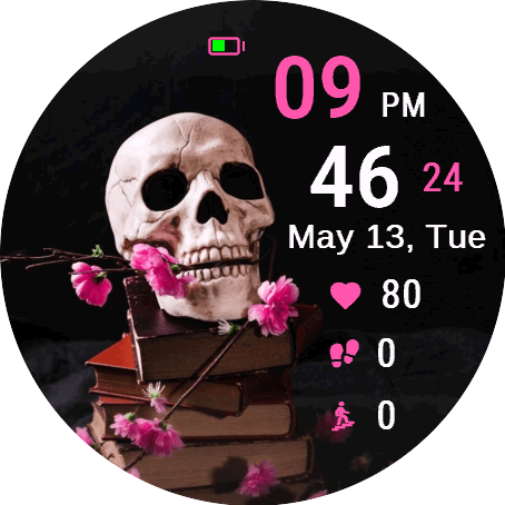 Bookish Skull