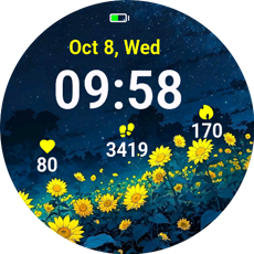 Starry Sunflowers