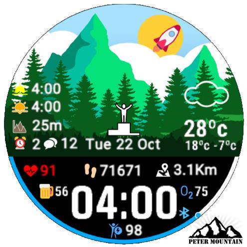 Dynamic mountain 454