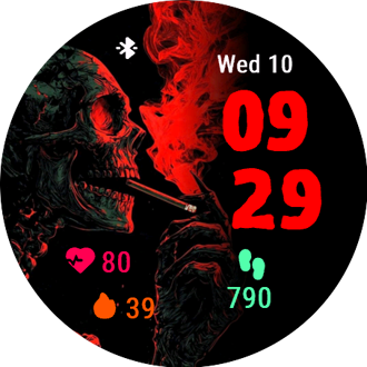 Smoking Skull