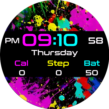 Colorful Splashes