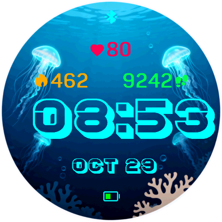 Blue Jellyfish