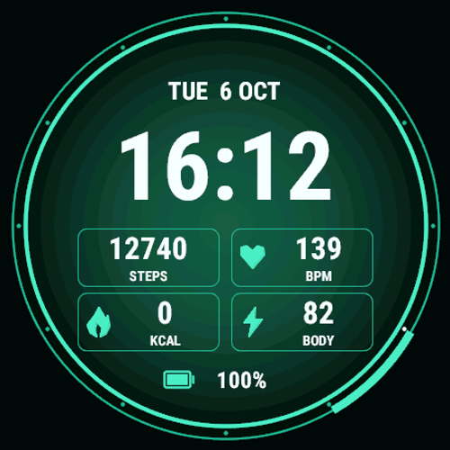 HOURSHIFT PRO — Gradient Data AMOLED
