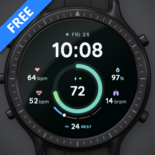 Astra Vital Free – 健康与压力表盘