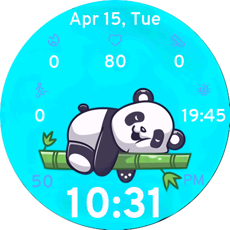 Sleepy Panda