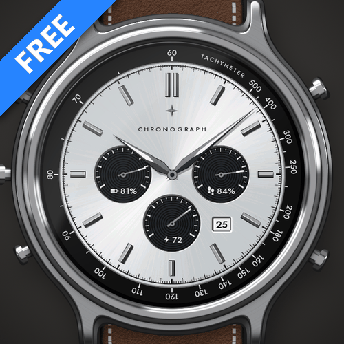 Astra Chrono Free – 经典指针计时码表表盘