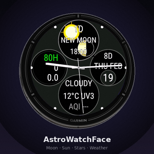 AstroWatchFace v4.0.0