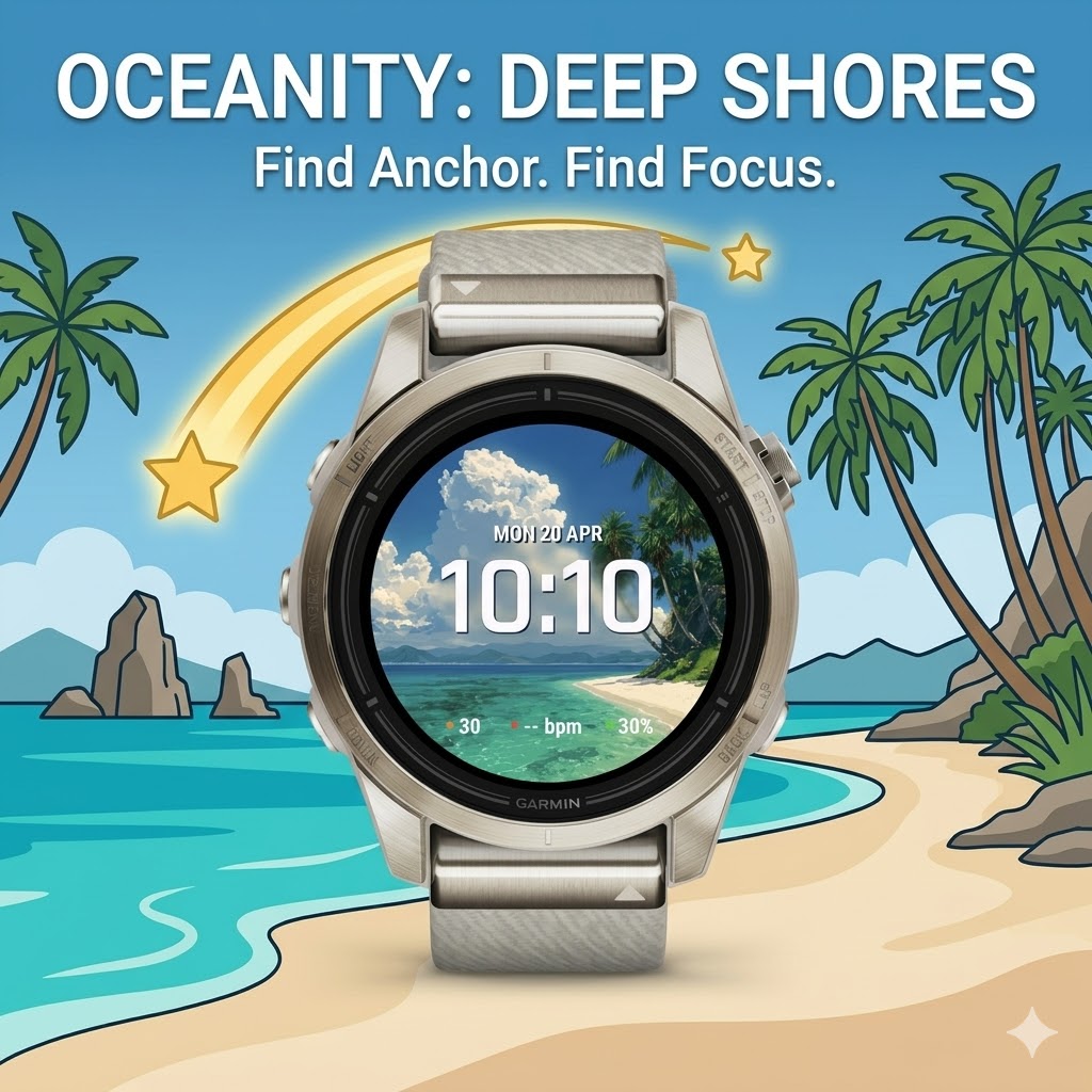 Oceanity: Deep Shores Watch Face