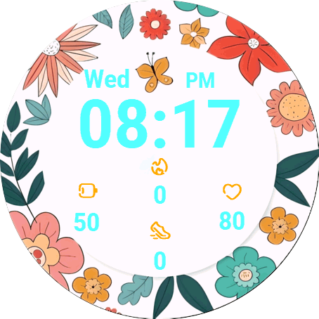 Floral Plate