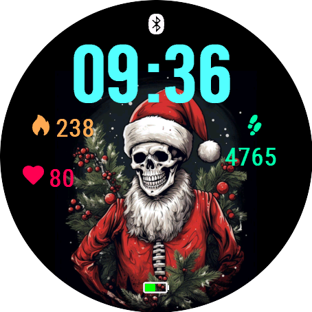 Skull Santa