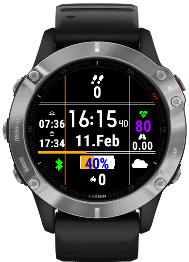DigitalLineWithWeather