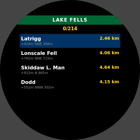 Lake District Fell Locator