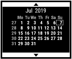 WeekCalendar
