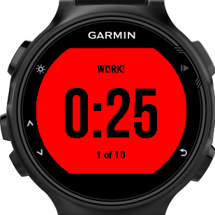 HIIT Timer (DataField)