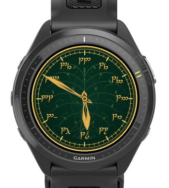 Tengwar Elven Watch Face