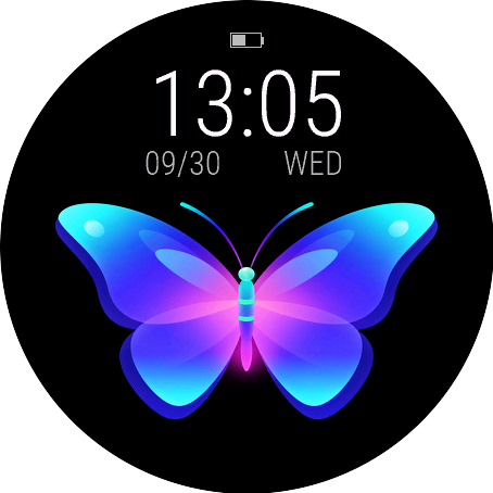 Luminous Butterfly