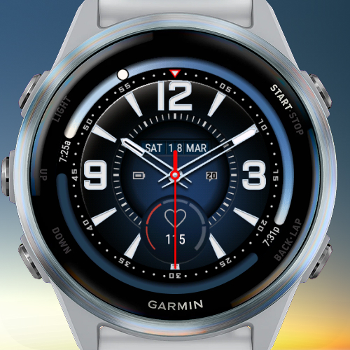 Solarium One ∗ Analog Solar Dial ∗ AMOLED