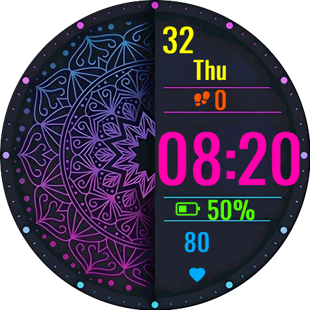 Neon Mandala