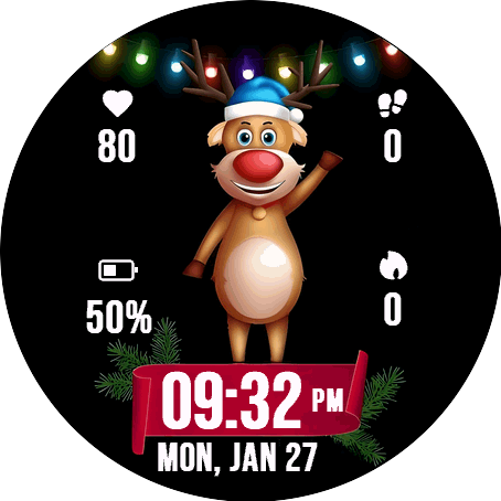 Festive Rudolph