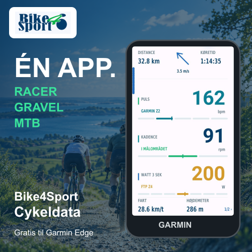 Bike4Sport Cykeldata