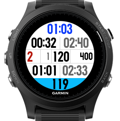 Garmin 935 watch face 2025