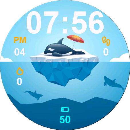 Relaxing Orca