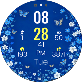 Azure Blooms