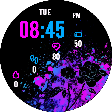 Neon Flowers