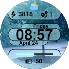 Rainy Frame