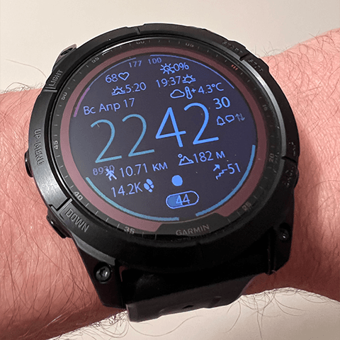 Thin garmin watch clearance