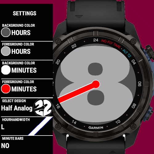 Schiefersoft Fitted Clock