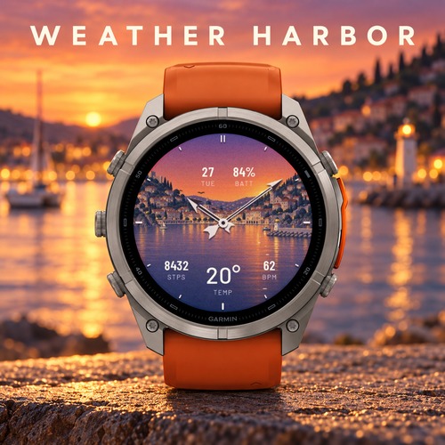 Weather Harbor (Trial) - Analog Weather Watch Face