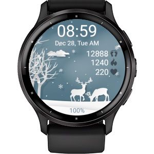 Winter Deers