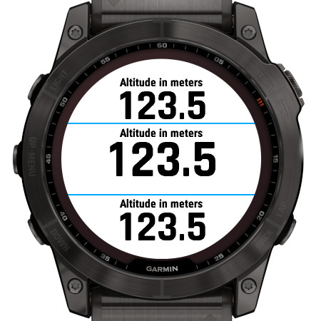 Altitude datafield
