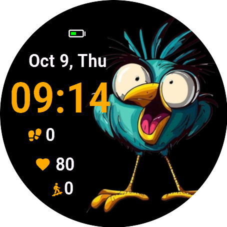 Shocked Bird